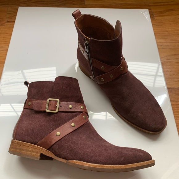 Kork-ease Kenai suede zip up booties